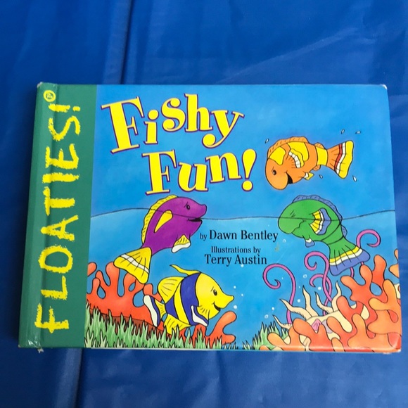 “Fishy Fun” kids board book - Picture 1 of 11
